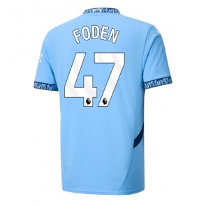 Manchester City Phil Foden #47 Domaci Dres 2024-25 Kratak Rukavima